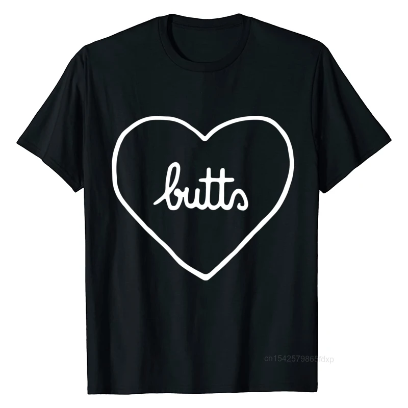

Short Sleeve Oversized Men's T Shirt Love Your Butts TShirts Harajuku Cartoon Vintage Style Streetwear Man T-Shirt Short-Sleeve