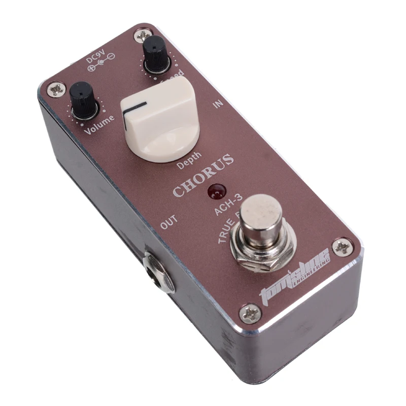 Аромат ACH-3 хора Мини педаль гитарных эффектов Truebypass + Бесплатная Разъем | Спорт и