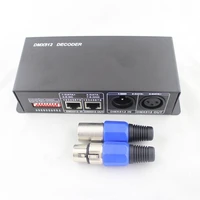 12v 24v 3 channel 8a dmx decorder led controller for rgb 5050 3528 led strip light