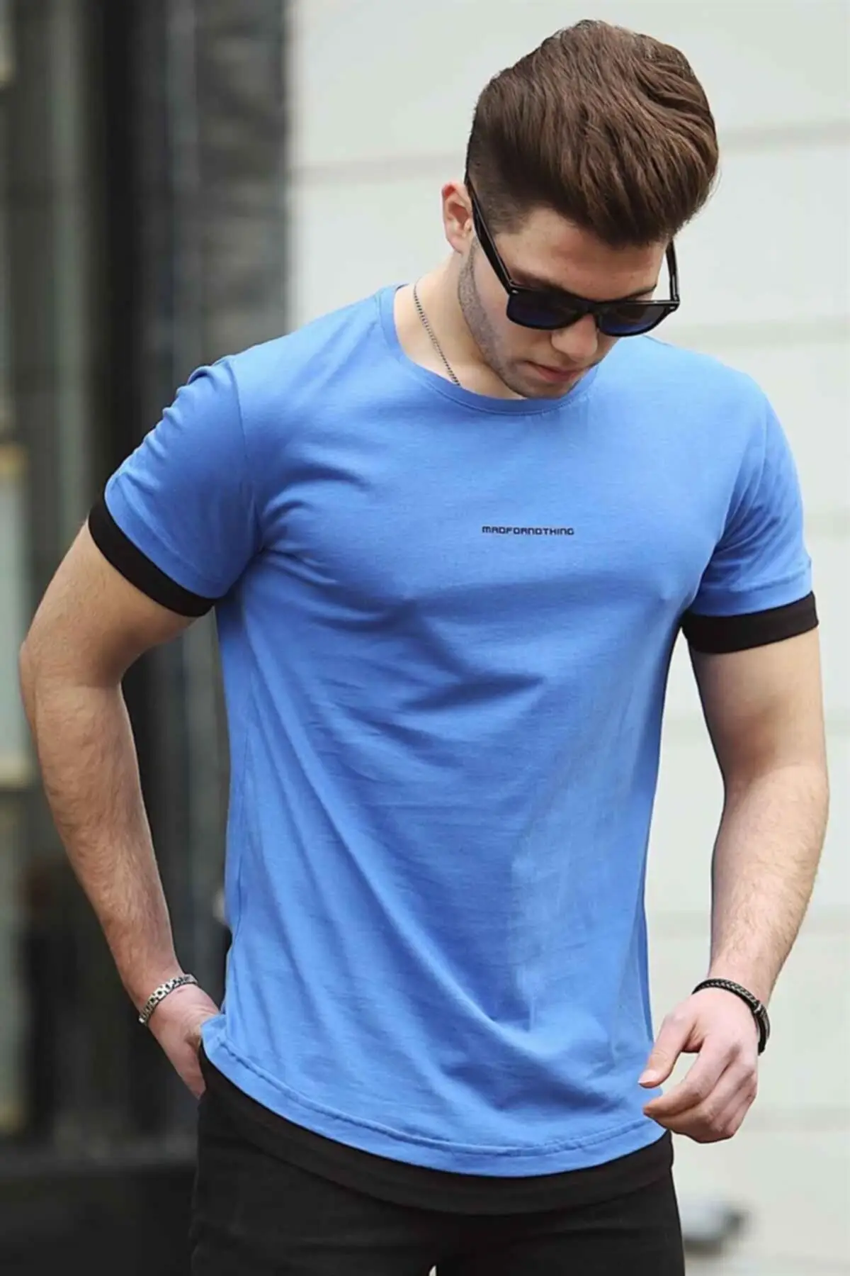 

Men's Basic T-shirt Saks Men's T-Shirts Sport Stylish 2021