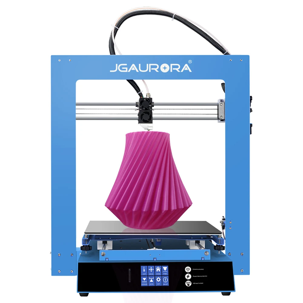 JGAURORA 3d принтер A1 Diy комплект печати объем размер 300x300x300 мм настольный FDM 3d принтер машина
