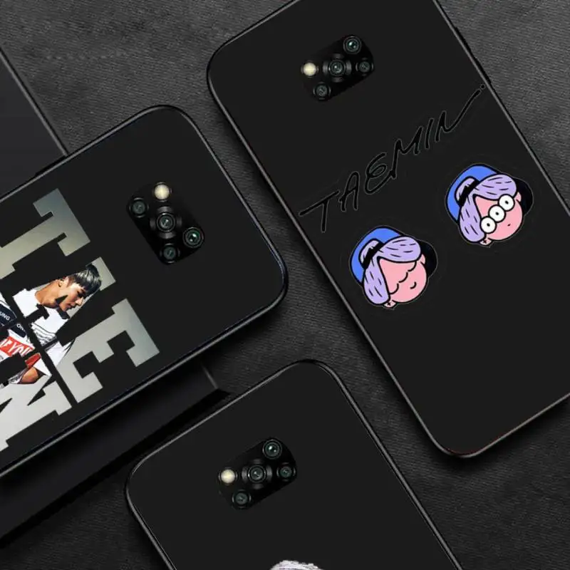 

kpop Shinee Taemin Phone Case For Xiaomi Mi Redmi Note 7 8 9 pro 8T 9T 9S 9A 10 Lite pro