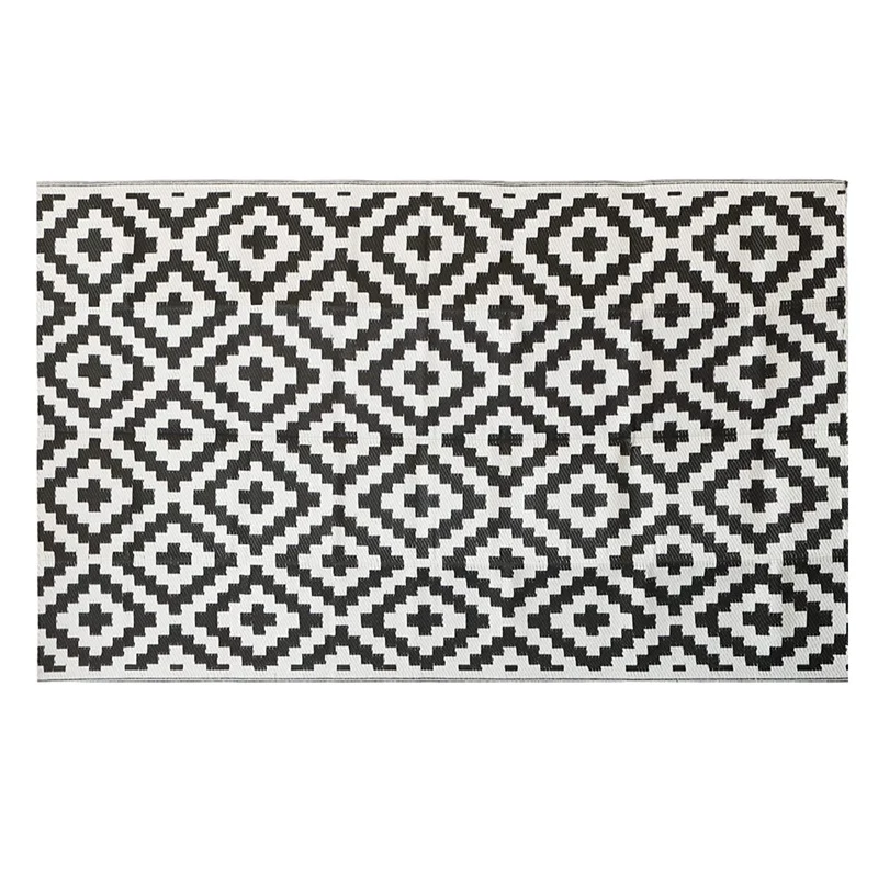 

Nordic Striped Floor Mats Living Room Bedroom Hotel Coffee Table Mats Wear-Resistant Non-Slip Floor Stickers