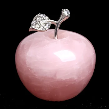 Розовый кристалл яблоко очаровательное Счастливое Рождество украшения подарки