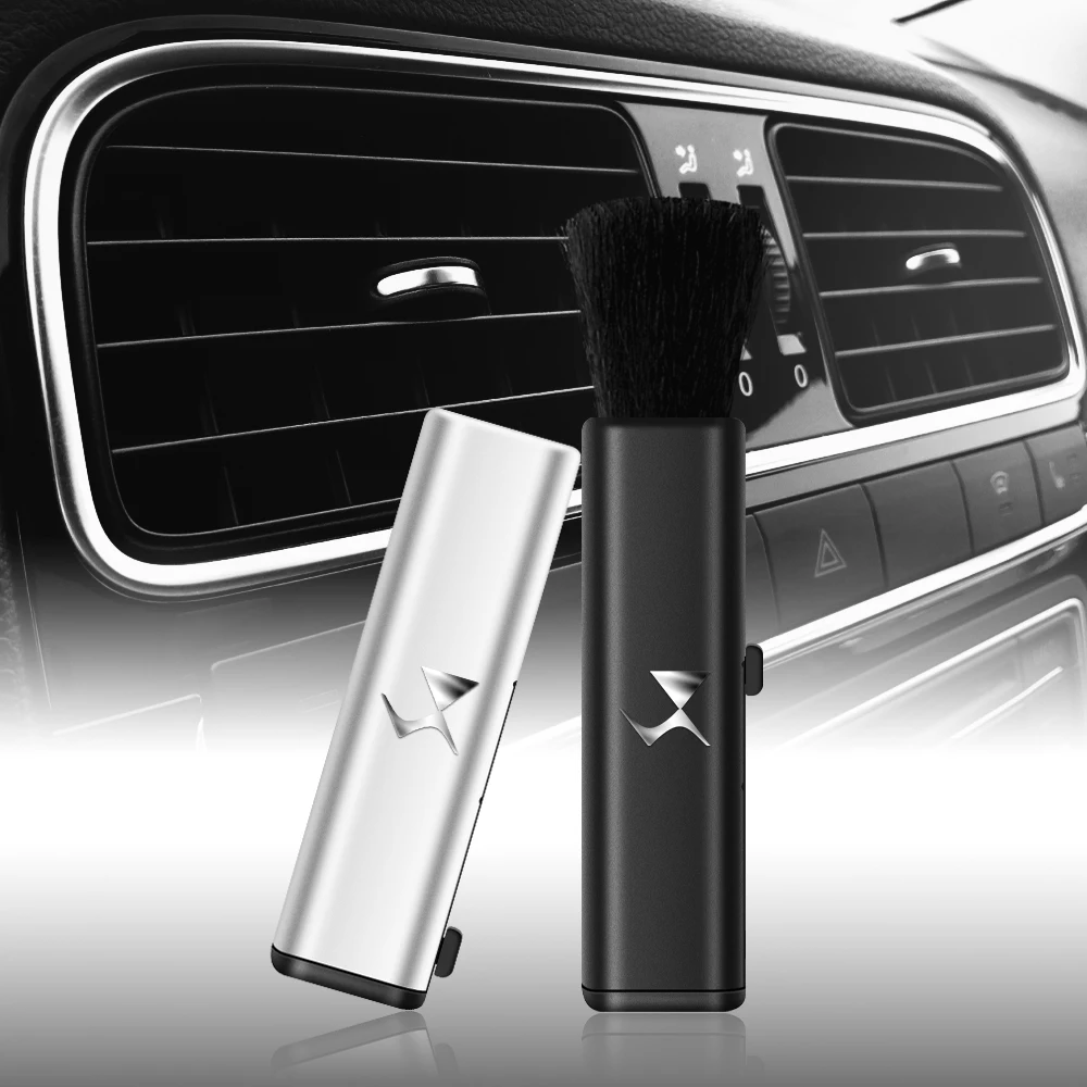 

Soft Retractable Car Dust Remover Air Vent Detailing Cleaning Brush Cleaner For DS WILD RUBIS SPIRIT DS 3Cabrio DS4S DS6 DS7 etc