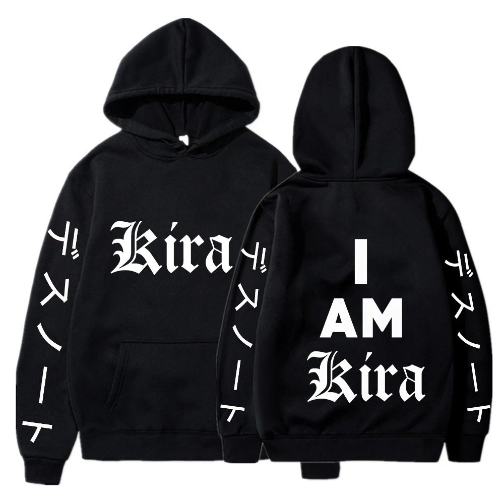 

Death Note Casual Women Hoodies Sweatshirts Long Sleeve Pullovers Loose Hooded 2021 Autumn Winter Female Pocket Hooded