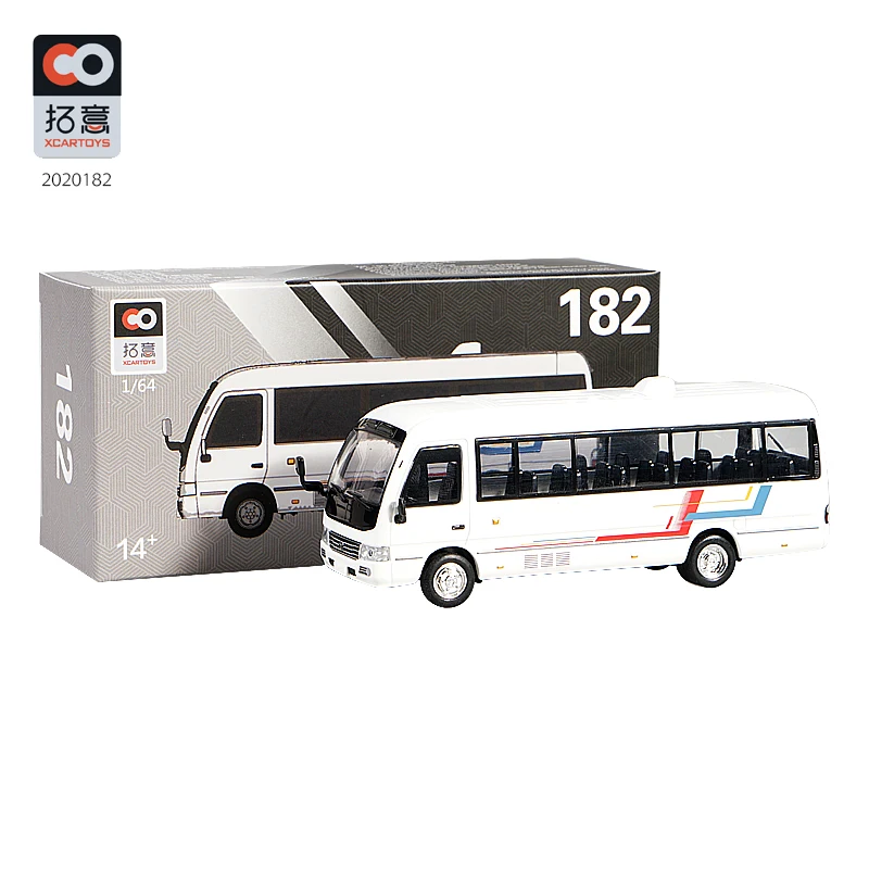 

Xcartoys 1:64 Coaster Medium Bus NO.182 Simulation Model Car