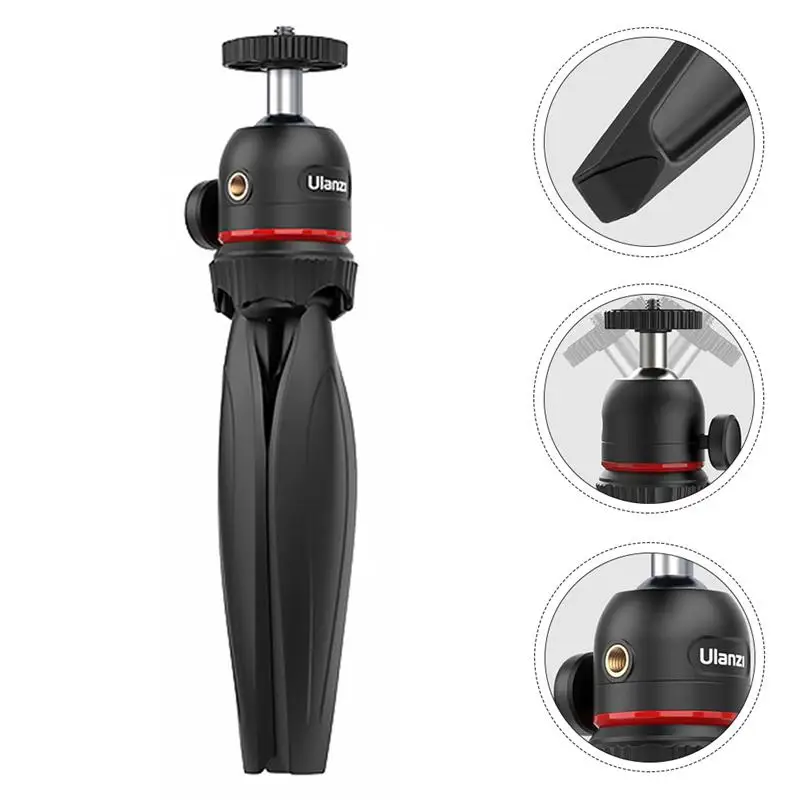 

1PC Rotatable Portable 1/4 inch Screw Tripod Ball Head Stand for SLR Camera Action Camera