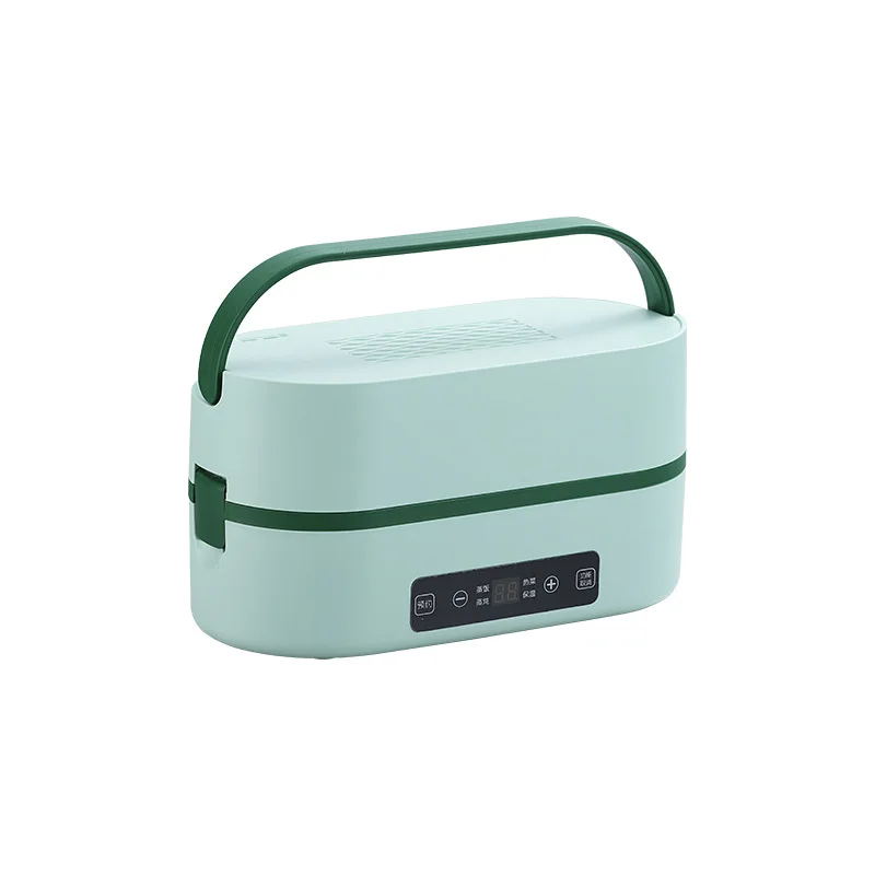 

Artifact Stainless Steel Electric Heating Container Plug-in Student Office Workers Double-Layer Steamed Rice Food Carrying