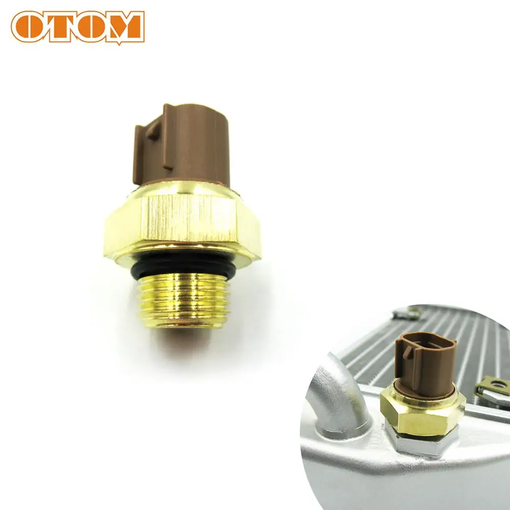 

OTOM Motorcycle Accessories Water Tank Thermostat (80 ℃) Fan Temperature Sensor Switch For KTM EXC HONDA CRF 250 R SUZUKI YAMAHA