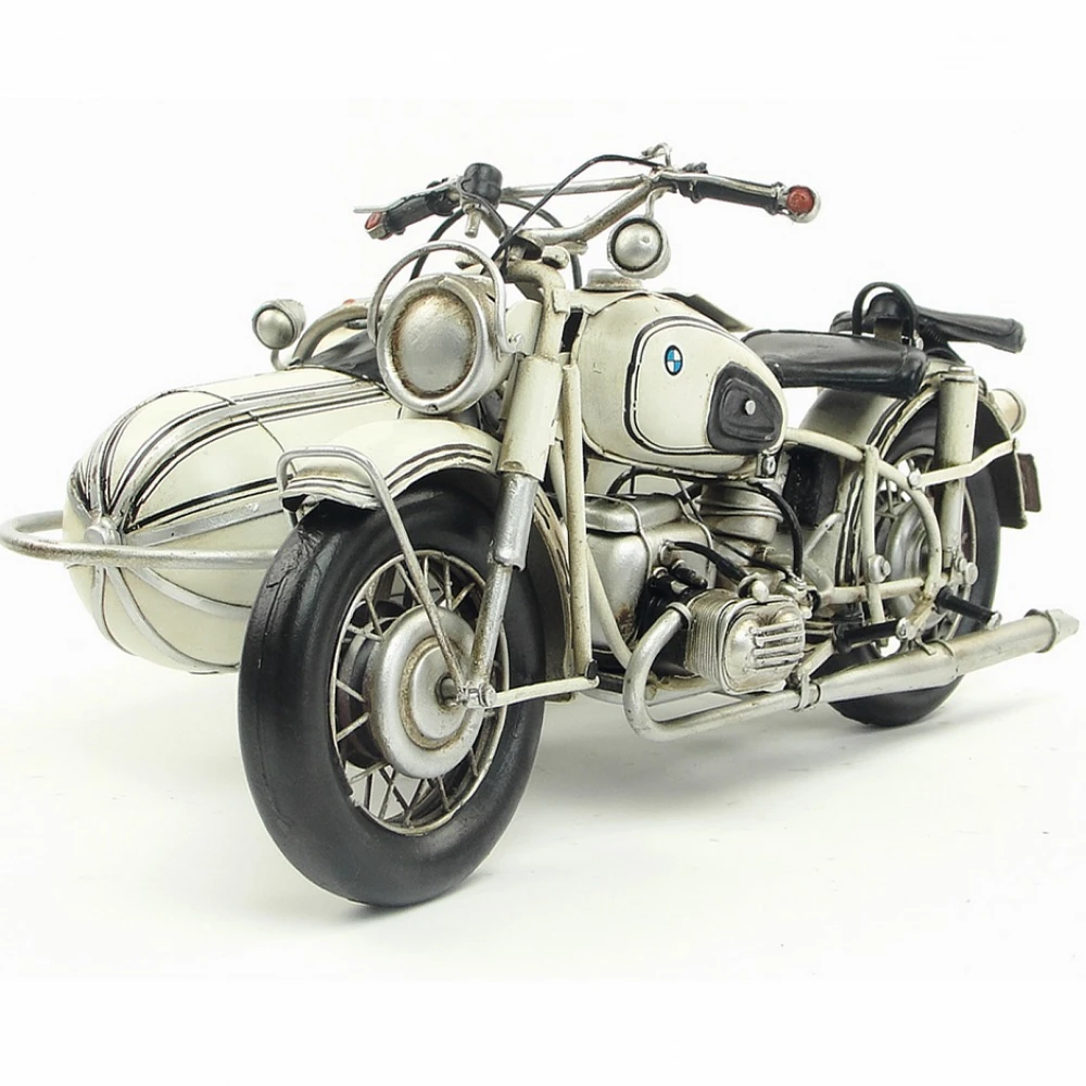 Винтажные кованые железные декоративные антикварные поделки мотоцикл Локомотив