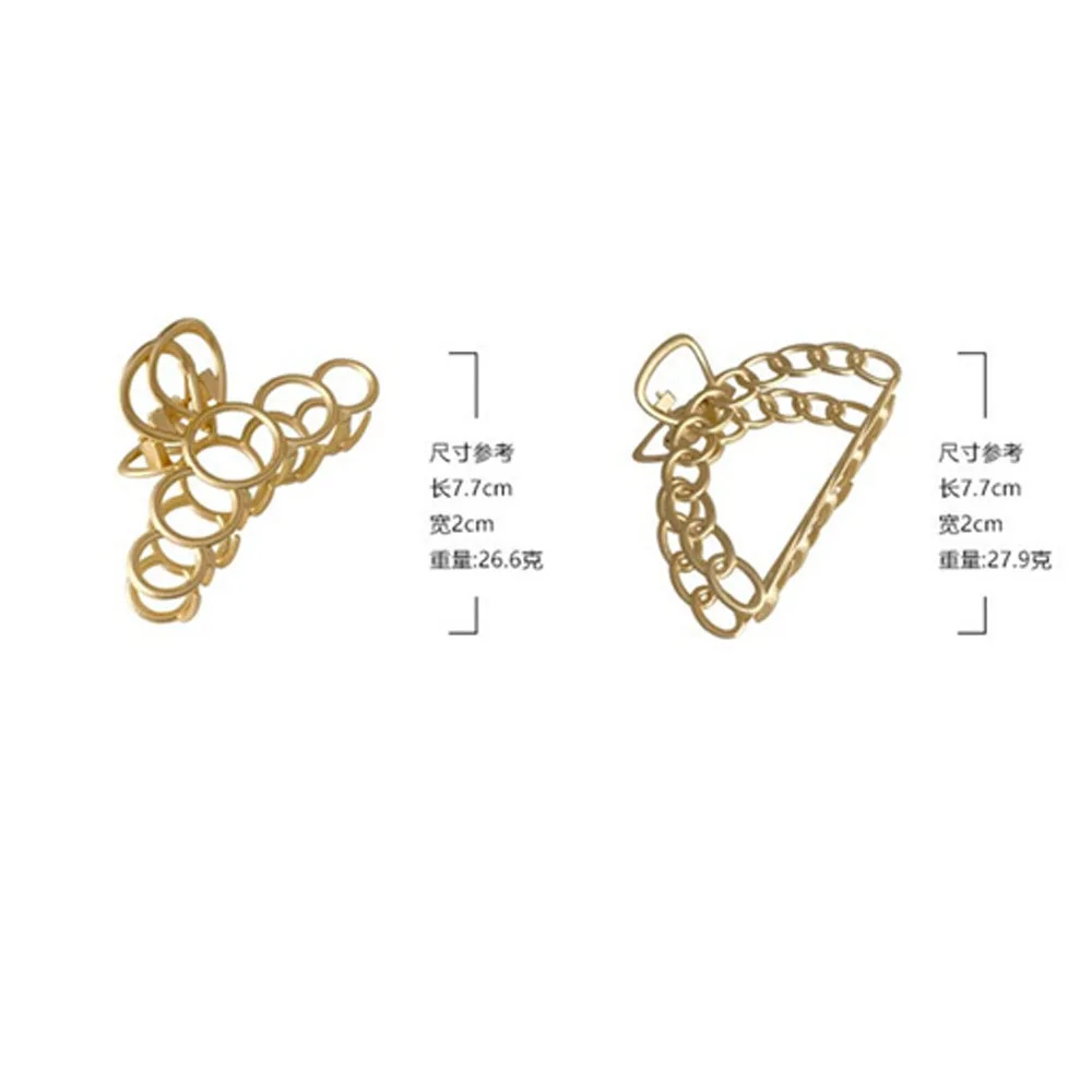 

Han Edition Tide Contracted Fashion And Personality Temperament Hairpin Women Fine Jewelry Gifts