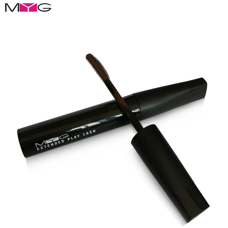 MYG макияж удлиненные play Lash Lingueur et Definition mascaras водонепроницаемые, удлиненные тушь для ресниц черный и коричневый 7 г 1 шт
