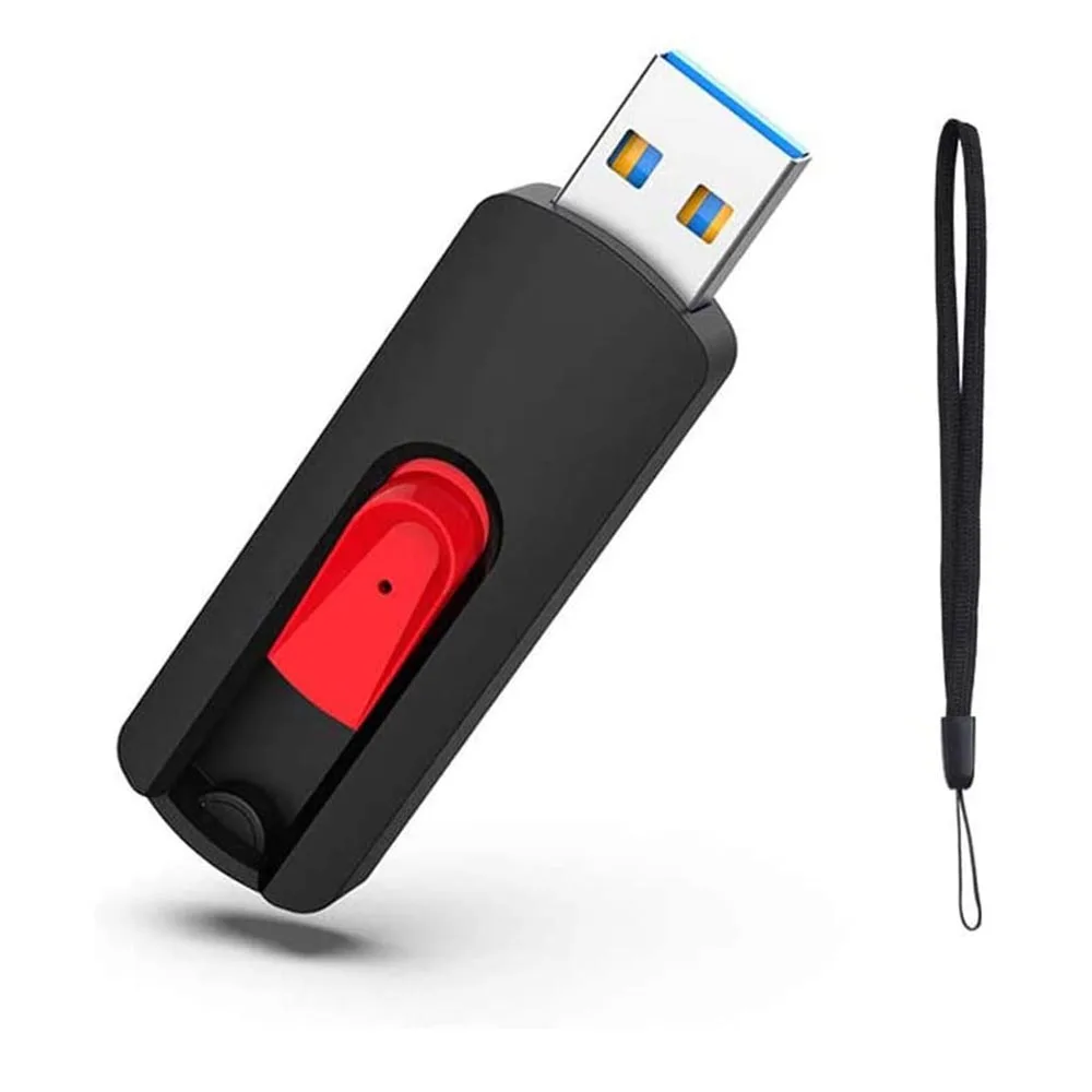 

3.0 Flash Drive 32GB 64GB 128GB Thumb Drive Retractable Memory Stick Backup Jump Drive for Storage USB Stick