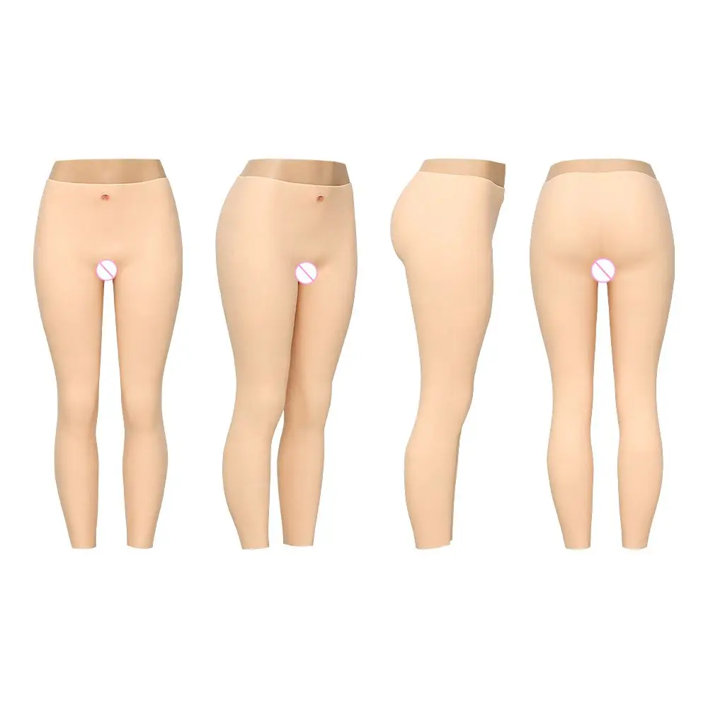 Азазель 9-точечная длинные силиконовые штаны реалистичный трусики-Вагина