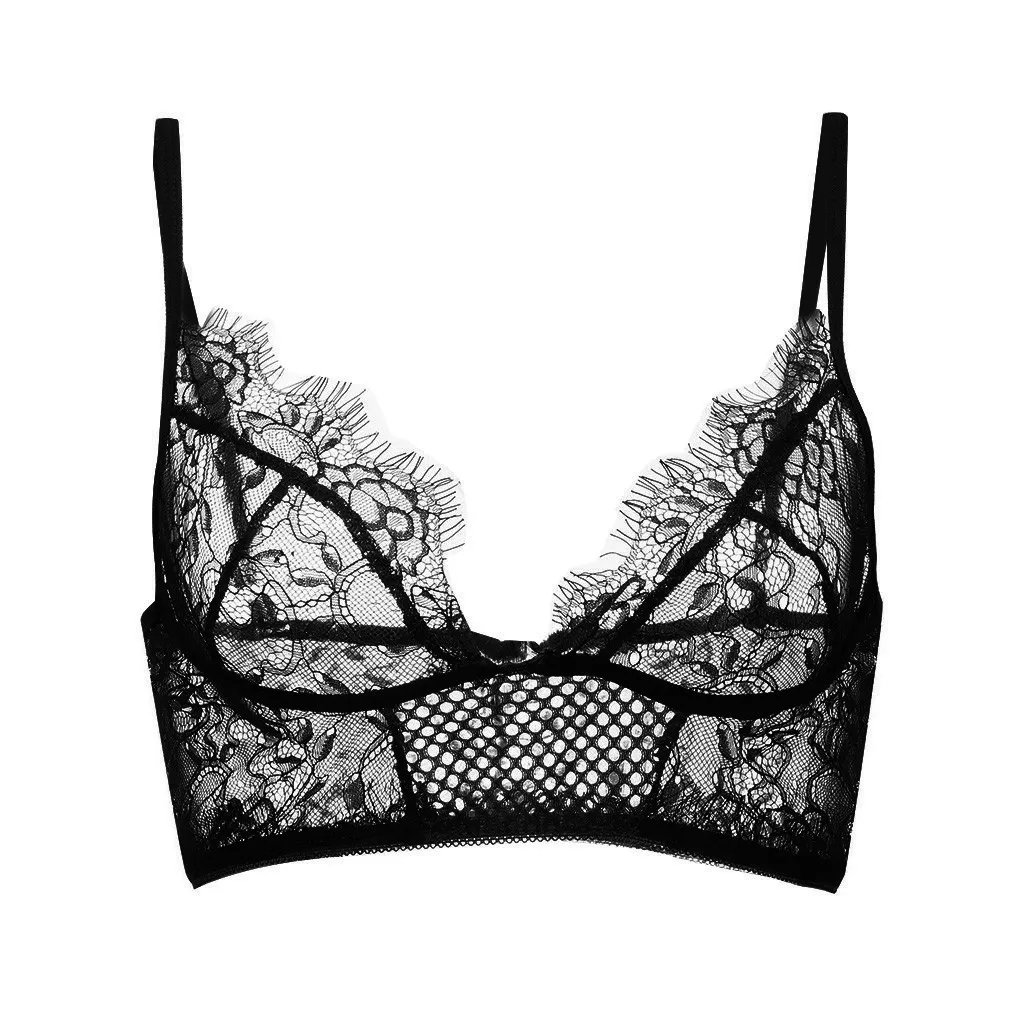 Женский кружевной жилет большого размера укороченный беспроводной удобное