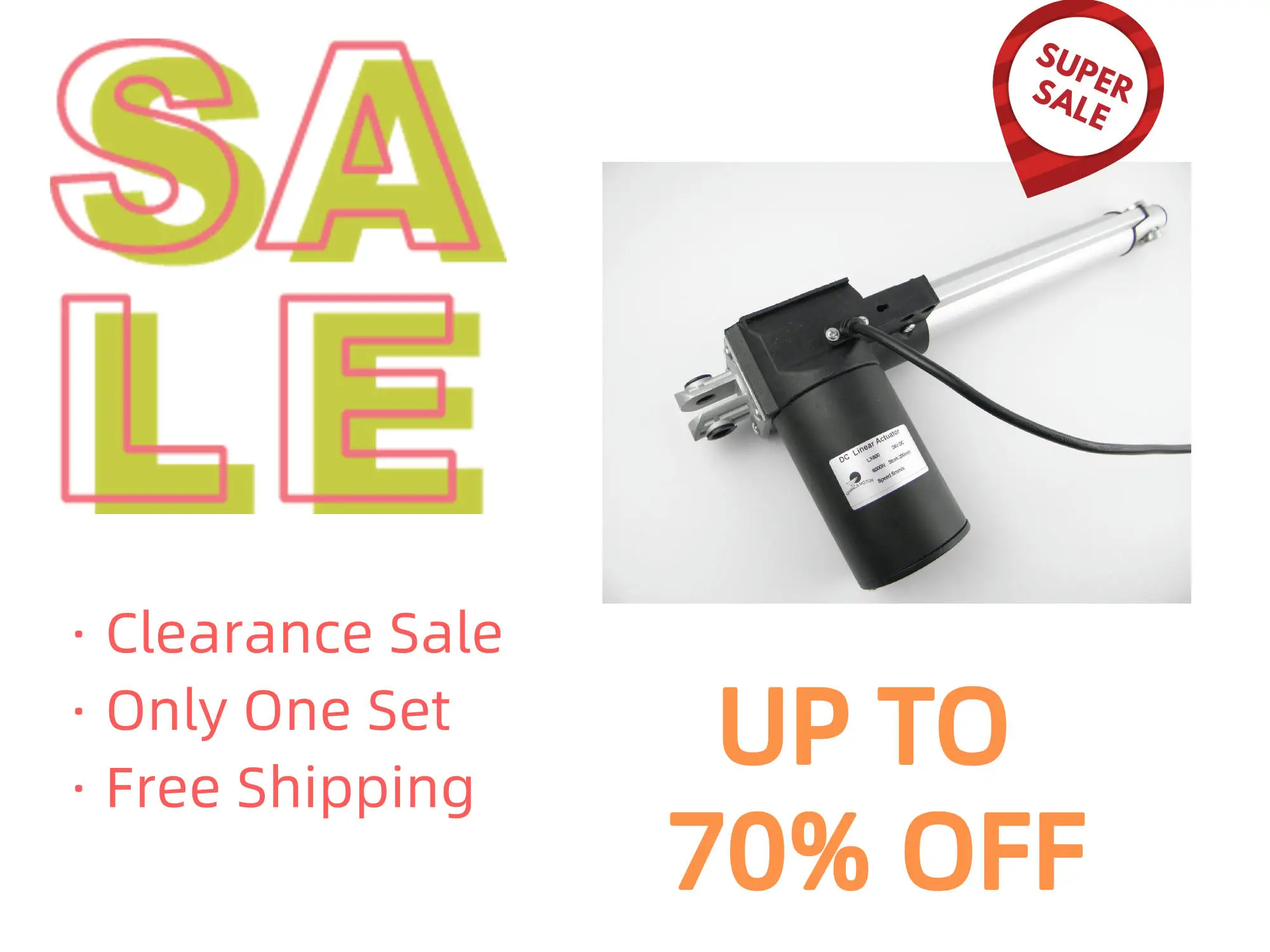 Распродажа синхронный линейный привод LX600 ход 250 мм постоянный ток 24 В скорость 5