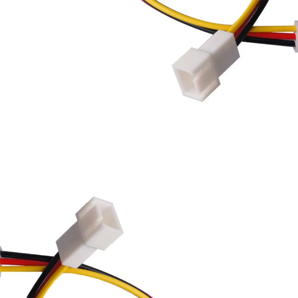 3 шт контактный ПК компьютер чехол разветвитель вентилятора удлинитель Кабель