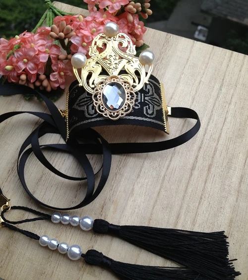 12 видов стилей Китайский традиционный ханьфу Корона головной убор с лентой