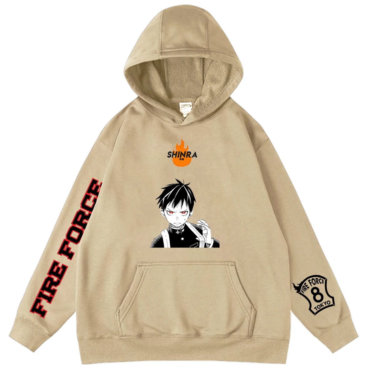 

Men Clothes Fire Force Hot Anime Japanese Manga Cartoon Harajuku Streetwear Anime Sweatshirts Men's Hoodies Unisex Printing Tops
