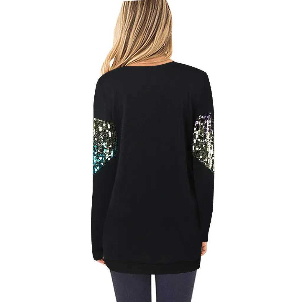 Зимнее женское Модное Элегантное офисное облегающее мини платье с блестками и