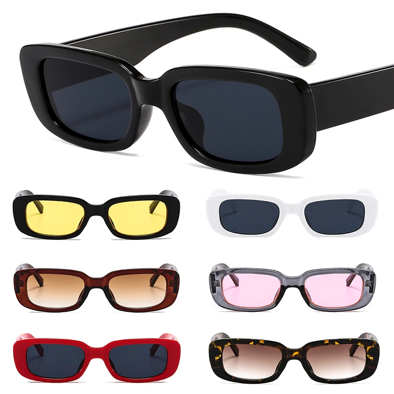 

2022 Luxury Trendy Square Sunglasses Cycling Glasses Women Leopard Fashion Vintage Brand Designer Anti-UV Travel Hiking Eyewear