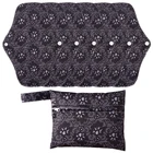 6 шт женской гигиены многоразовые прокладки бамбуковый уголь гигиенические салфетки с 1 шт. мешок мокрой трусы для беременных лайнер тканевые менструальные прокладки