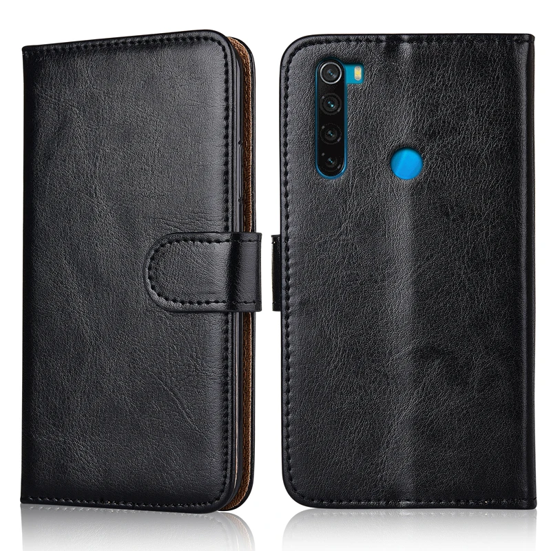 Чехол для Redmi Note 8T Классический роскошный кожаный чехол-бумажник Xiaomi 8 Pro чехол Note8