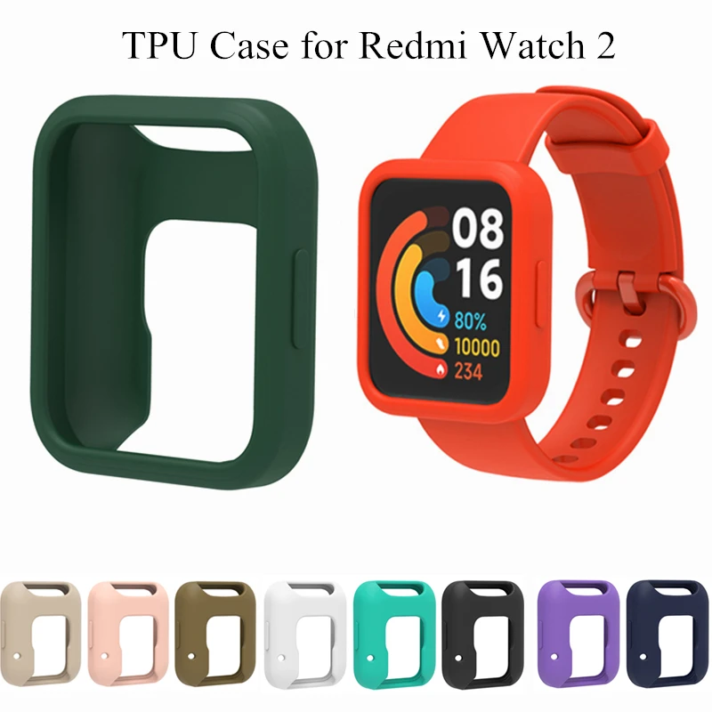 

Мягкий защитный чехол из ТПУ для умных часов Xiaomi Redmi Watch 2