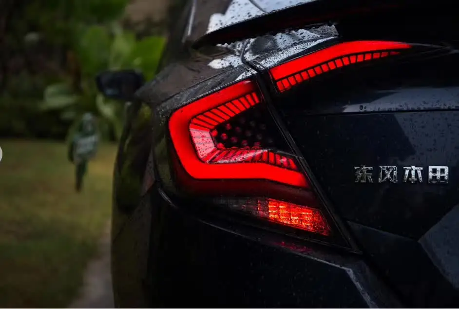 Для Honda Civic задний фонарь дизайн 1 Год Гарантии Заводская Прямая тормоза+ поворот+ сканирование для Civic задние фары