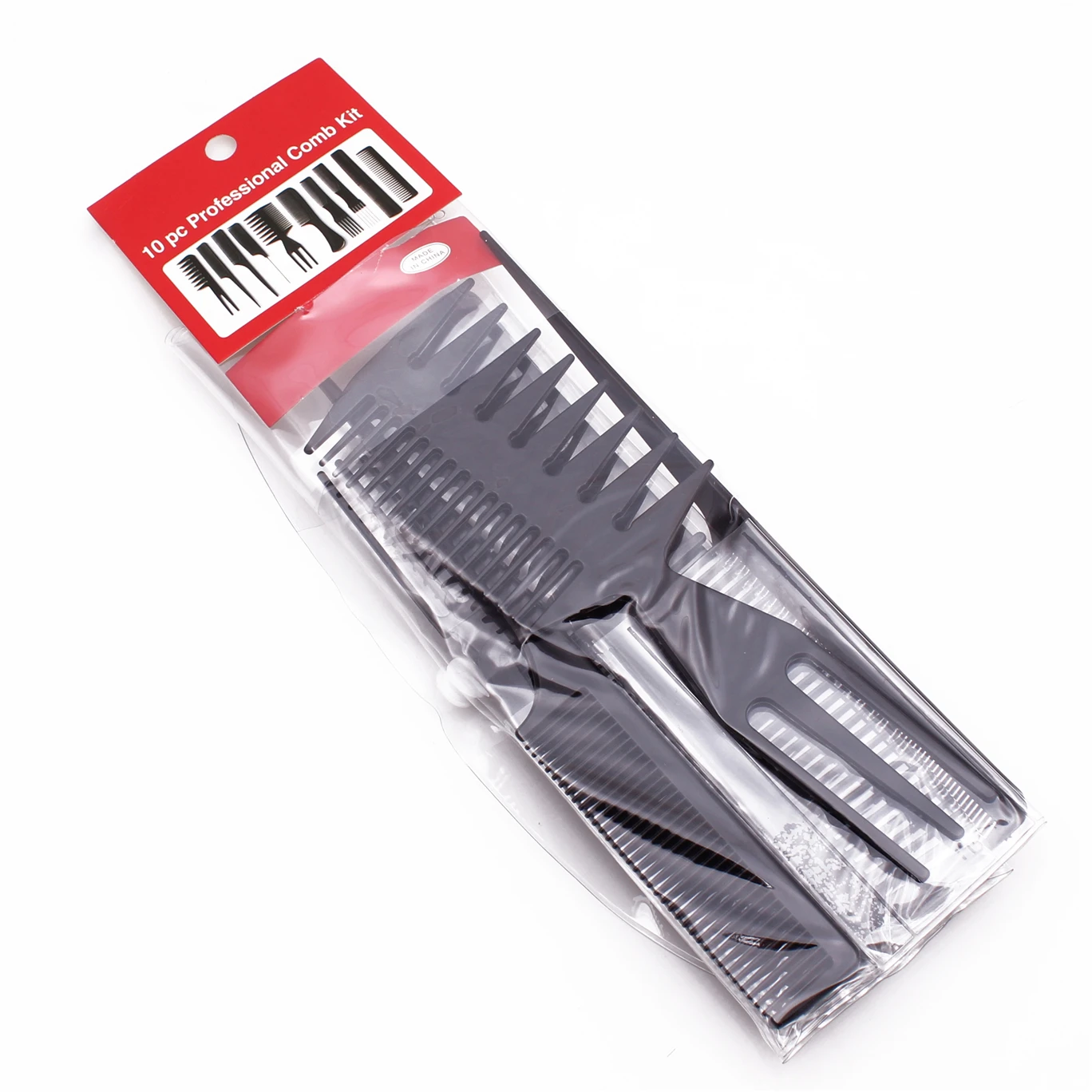 Пластиковые черные расчески для парикмахерских набор профессиональных расчесок