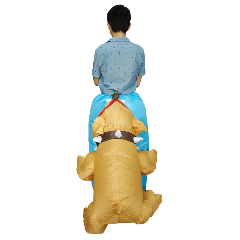 Надувные костюмы для косплея на Хэллоуин взрослые собаки кусающие попа костюм