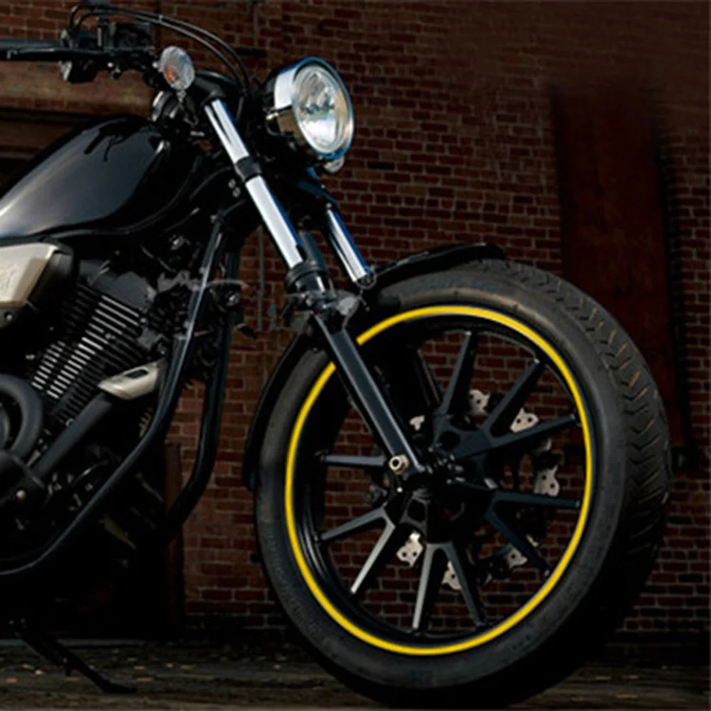 Авто колесный обод шины лента наклейка DIY для YAMAHA MT 03 25 FAZER600 FZ6S FZ6N FZ6R YBR 125