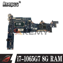 DAG7DCMB8D0 G7D L68368-601 For HP Pavilion 13-AN Laptop Motherboard L68368-001 with i7-1065G7 CPU 8GB RAM 100% Tested OK