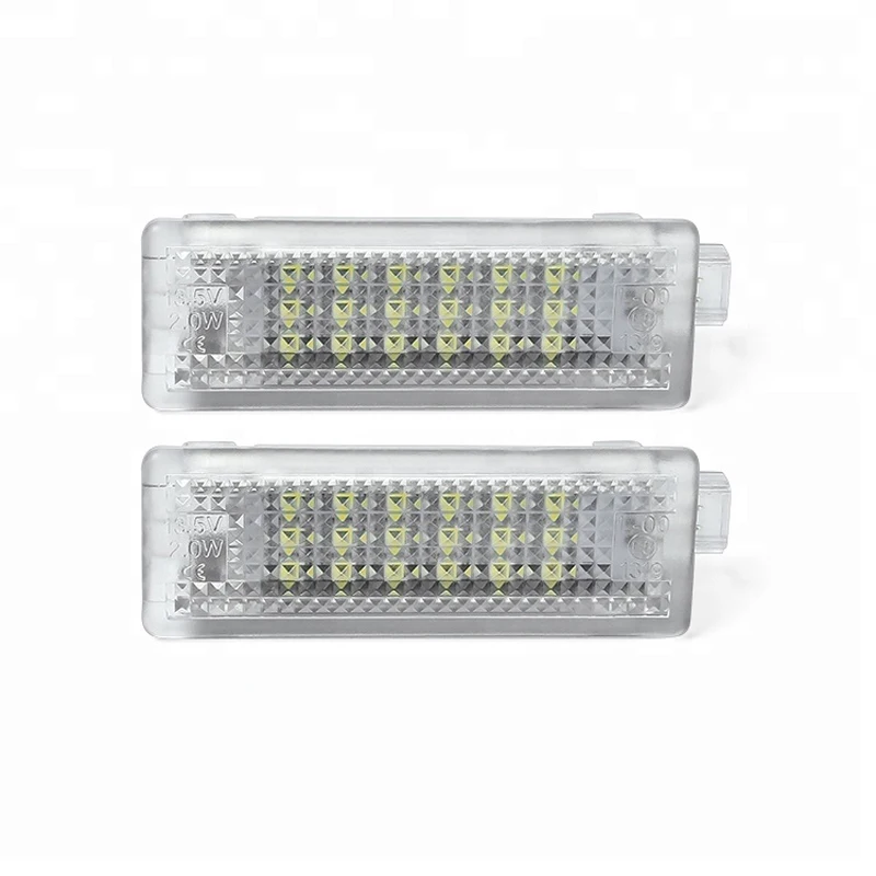 

​2Pcs 18SMD Led Courtesy Door Light Luggage Footwell Step Welcome Light For BMW E81 E87 E60 E61 E63 E64 E65 F01 F02 X5 E70 X6