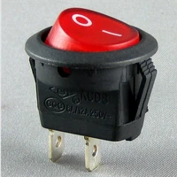 circular rocker switch kcd8b 11 6a 2 feet without lights red button