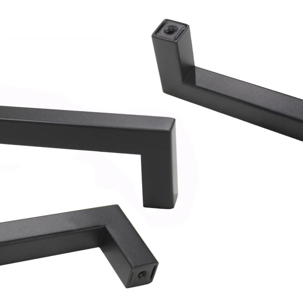 Probrico Minimalism Cabinet Handles and knobs Matte Black Kitchen Long Wardrobe Cupboard Furniture Pulls Drawer Knobs | Обустройство