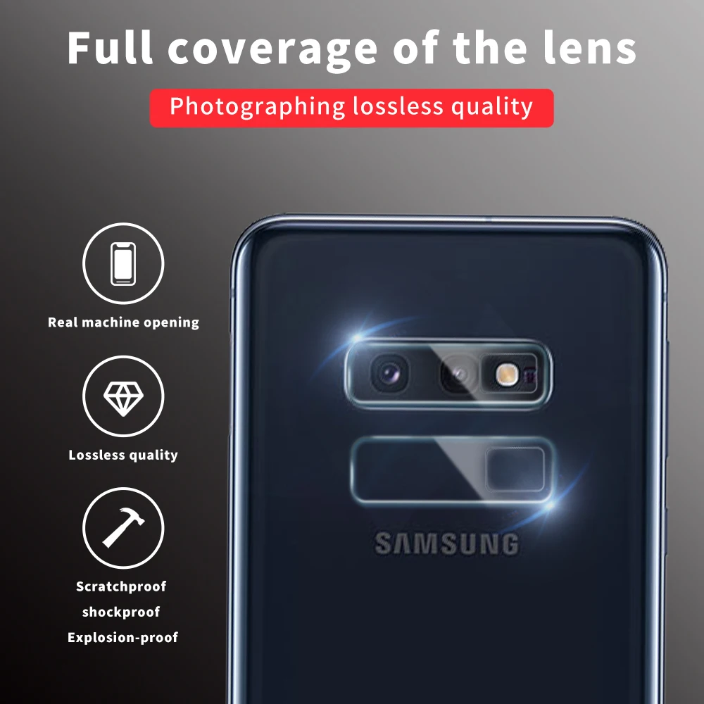 2 шт. защитная пленка для объектива камеры Samsung Galaxy S10E S10 Lite S20 Ultra S9 Plus|Защитные