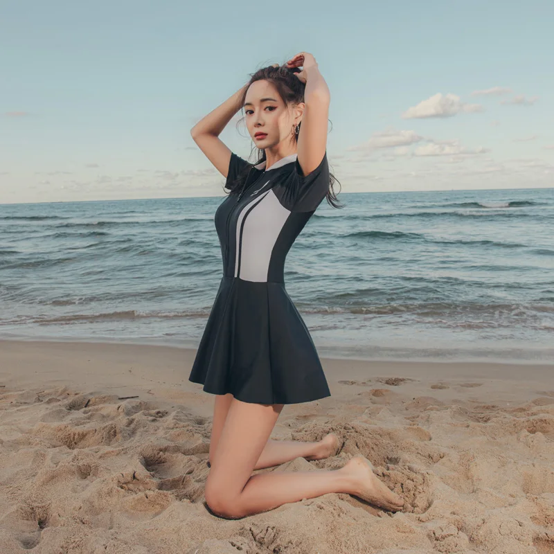 

2021 New Women Tankini Set Halter Beach Wear High Waist Swimsuit Push Up Swimwear Dress Bathing Suits