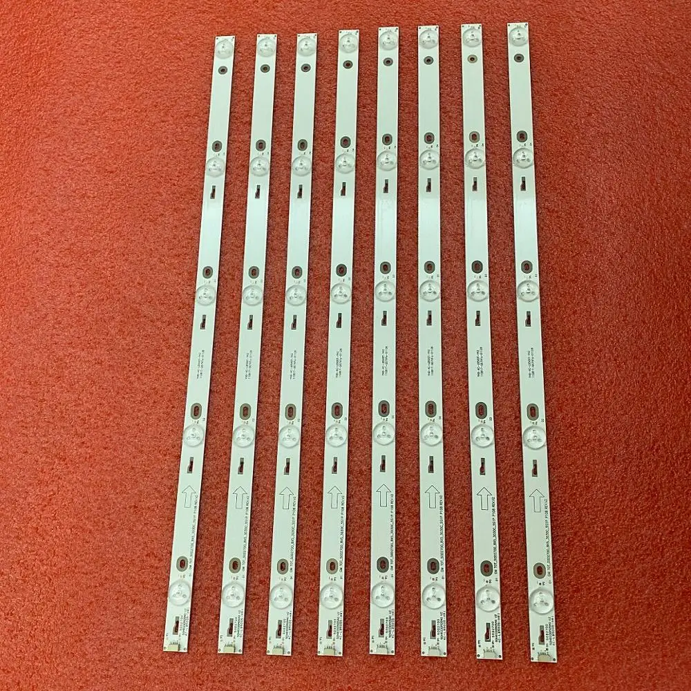 8 шт./компл. светодиодный подсветка полосы для TCL 50D2700 F50S3803 LVF500NDEE 50FS3800 50D2720 LVF500AUOY