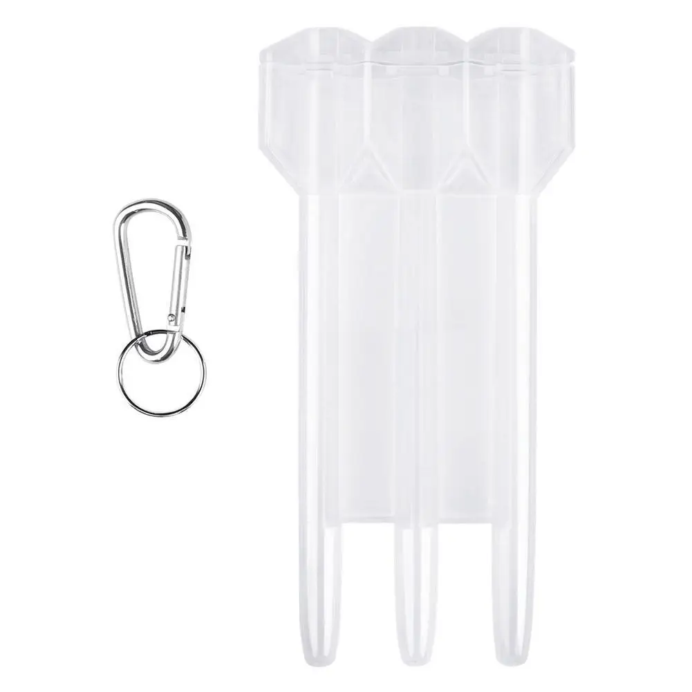 

1pcs Dart Case/wallet/ Plastic Dart Box Transparent Material Colors Storage of 5 Dart Box Transparent Dart Accessories Port P6P3