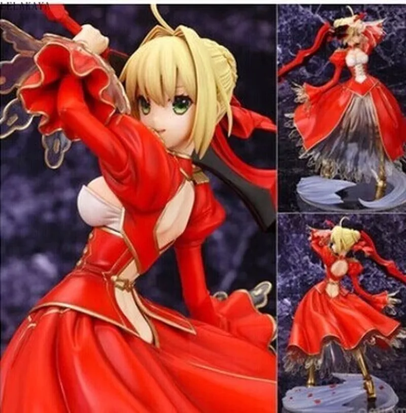 23 см Fate Stay Night дополнительный красный сабля Нерон Клавдий Цезарь Август Германика