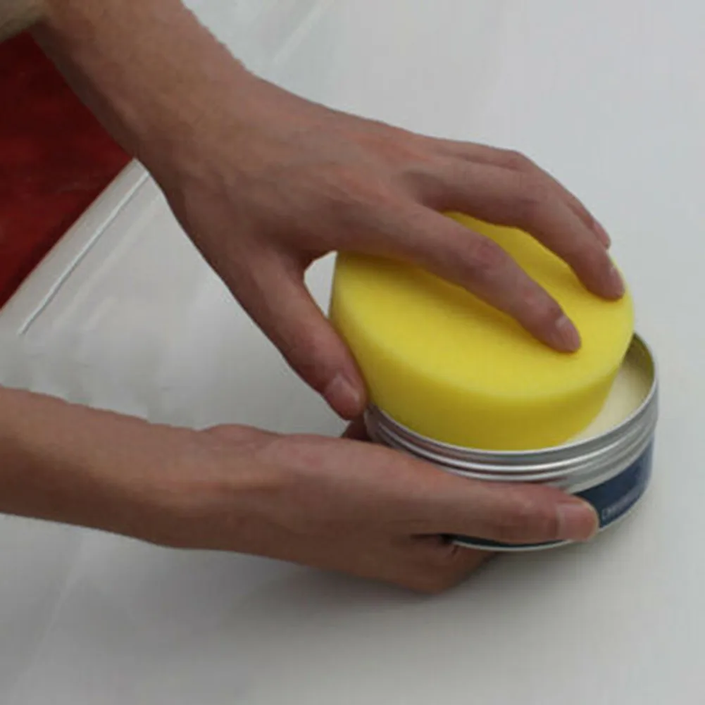 

Round Sponges Soft Universal Useful Yellow 20pcs Car Clean Beauty Cleaning