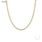 Ожерелье ANDYWEN из стерлингового серебра 925 пробы с золотым цирконием, очаровательное женское ожерелье 2021, Свадебные Роскошные ювелирные изделия, специальная цепочка, мягкое украшение