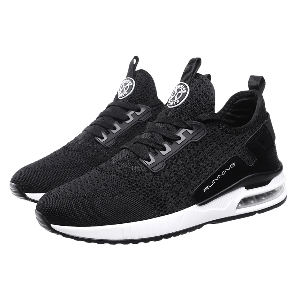 SAGACE Shoes New Fashion Couple Woven Breathable Sneakers Lightweight Comfortable Breathable Walking Casual Shoes J13