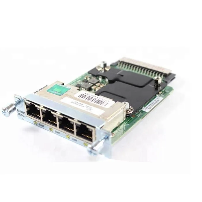 

CIS CO 4-Port Gigabit Ethernet Switch Interface Card EHWIC-4ESG