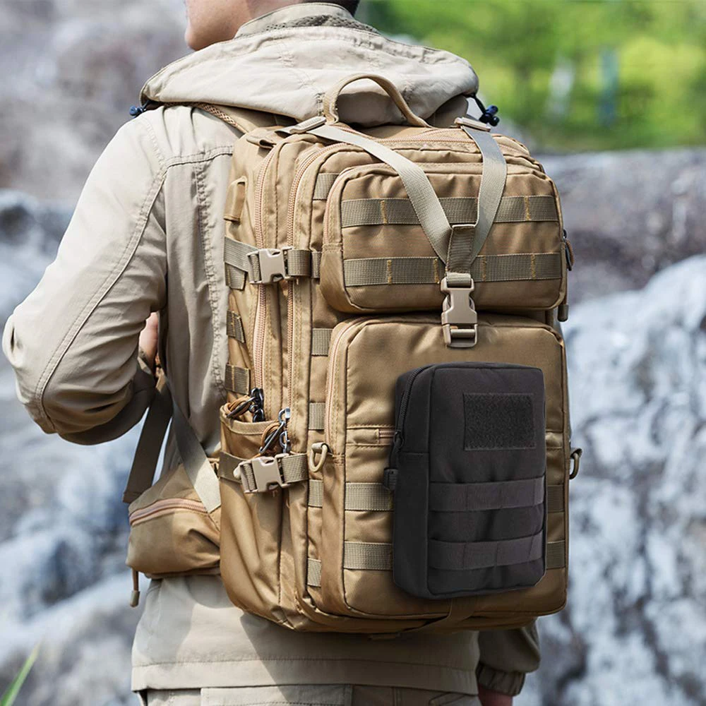 

Tactical Molle Pouch Military Accessory Pouch Bags EDC Tool Bag Outdoor Waist Pack Phone Pouch Gadget Gear Bag for Hunting