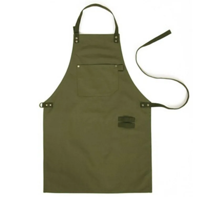 Army Green Canvas Style Aprons Catering Kitchen apron Unisex Woman Men Male Lady Cooking Restaurant Barista Work Apron DW1
Army Green Canvas Style Aprons Catering Kitchen apron Unisex Woman Men Male Lady Cooking Restaurant Barista Work Apron DW1