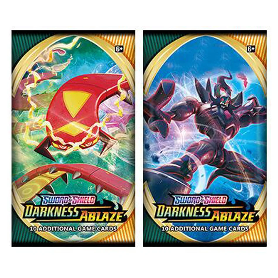 Tarjetas de pokemon de 360 Uds., juego de cartas coleccionables de Sun & Moon Sword & Shield, origine antiguo Evolution Vmax GX Booster Box-3