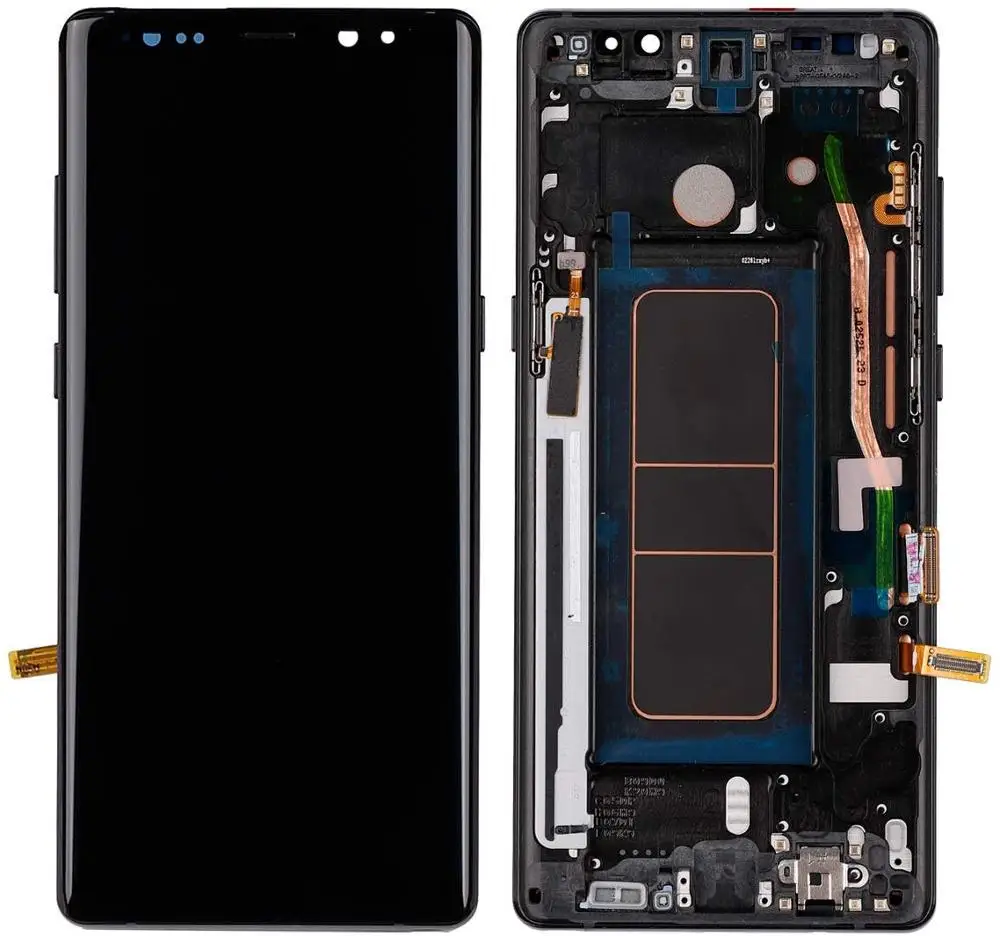 Оригинальный Amoled для Samsung Galaxy Note8 Note 8 N9500 N950FD зеркальный дефектный ЖК дисплей
